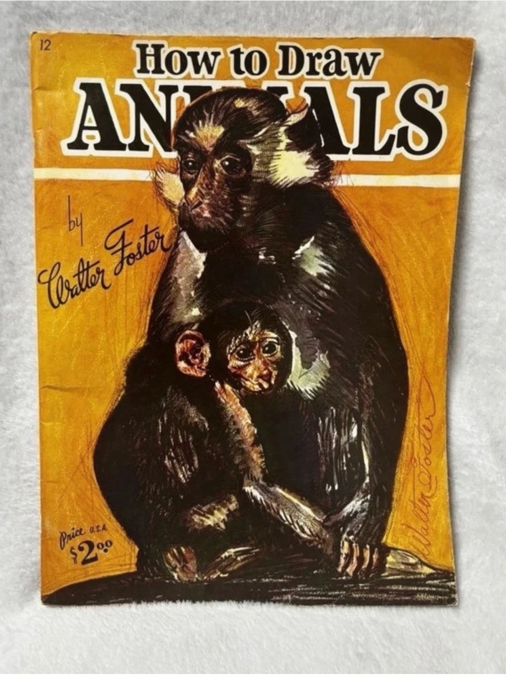 Walter Foster How to Draw Art Book # 12
